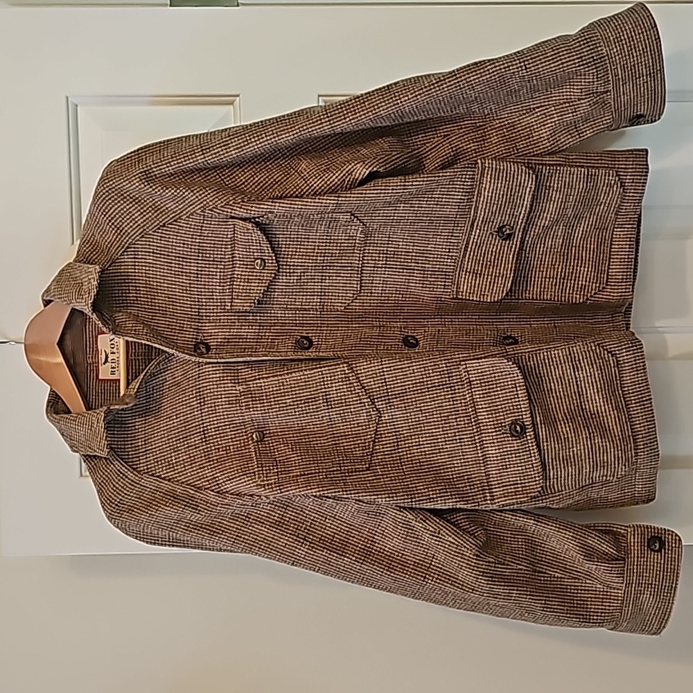 High quality shacket made from soft wool